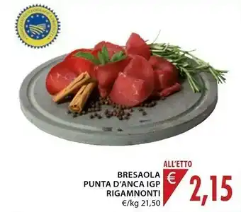 Mercatò Rigamonti - Bresaola Punta D'Anca offerta