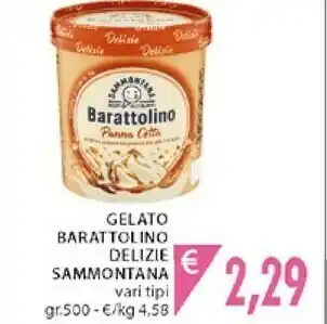 Mercatò Sammontana Barattolino Panna Cotta 500 G(ml) offerta