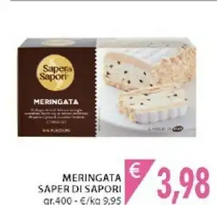 Mercatò Saper di sapori Meringata 400 G offerta