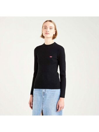 Maglia logo piccolo costina