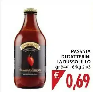 Mercatò La russolillo Passata Di Datterini offerta