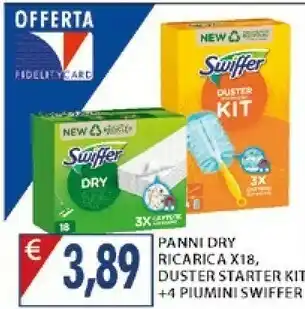 Mercatò Swiffer Panni Dry Ricarica offerta