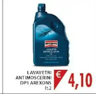Mercatò Arexons Lavavetri Dp1 Antimoscerini Pronto All'uso 2 Lt offerta