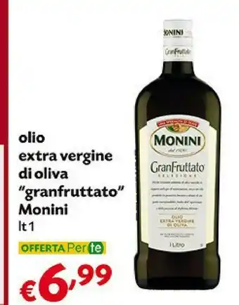 Pam Monini GranFruttato Olio Extra Vergine Di Oliva 1000 G(ml) offerta