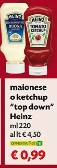 Pam Heinz Maionese 220 G(ml) offerta