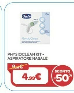 Chicco Physioclean Kit Aspiratore Nasale