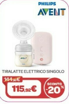Bimbo Store Philips Tiralatte Elettroco Singolo offerta
