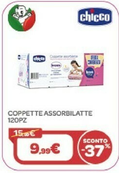 Bimbo Store Chicco Coppette Assorbilatte offerta