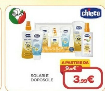 Bimbo Store Chicco Solari E Doposole offerta