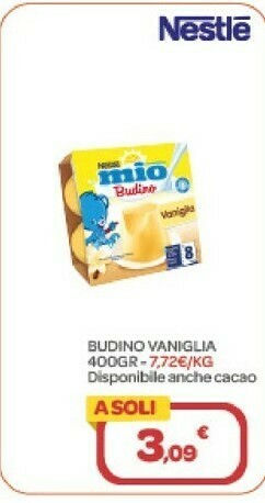 Bimbo Store Nestle Budino Vaniglia offerta