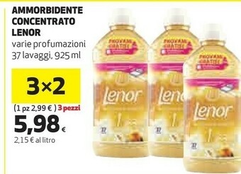 Coop Lenor Ammorbidente Concentrato offerta
