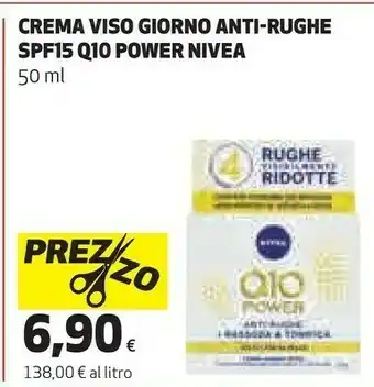 Coop Nivea Q10 Power Anti-Wrinkle Crema Giorno Pelle Invecchiata, Pelle Sensibile 50 Ml offerta