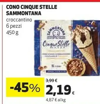 Coop Sammontana Croccantino Cinque Stelle 450 G(ml) offerta
