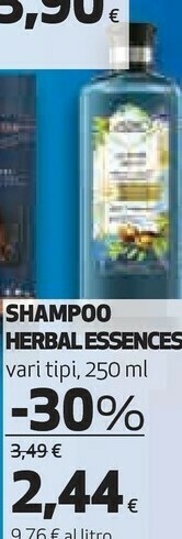 Coop Herbal Essences Shampoo offerta