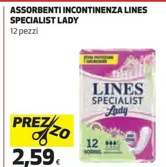 Coop Lines Assorbenti Incontinenza offerta