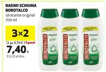 Coop Borotalco Bagno Schiuma offerta