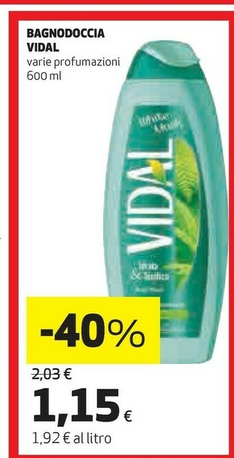 Coop Vidal Bagnodoccia offerta