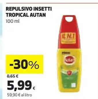 Coop Autan Repulsivo Insetti Tropical offerta