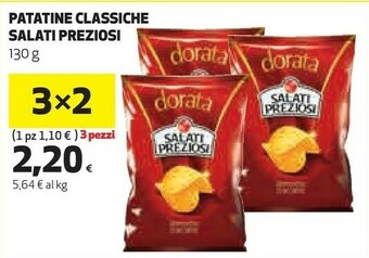 Coop Salati preziosi Patatine Classiche 130 G(ml) offerta