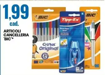 Eurospin Bic Articoli Cancellaria offerta