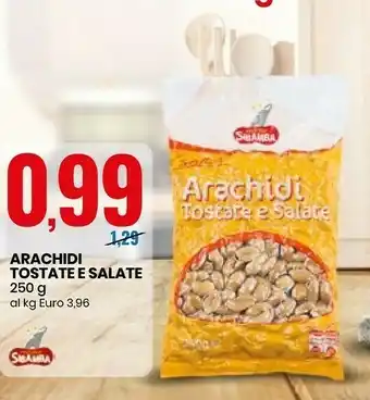 Sibamba - Arachidi Tostate Salate 250 G