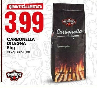 Eurospin Il braciere Carbonella Di Legna offerta