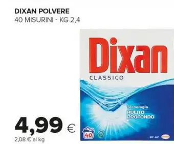 Tigre Dixan Classico Polvere 40 Misurini offerta