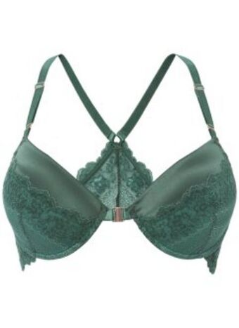 Bonprix Reggiseno imbottito con ferretto e chiusura anteriore offerta