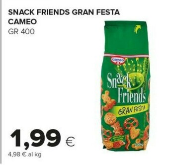 Tigre Cameo Snack Friends Gran Festa 400 G(ml) offerta