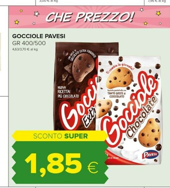 Tigre Pavesi Gocciole Chocolate 500 G(ml) offerta