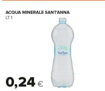 Tigre Sant'anna Acqua Minerale Naturale 1000 G(ml) offerta