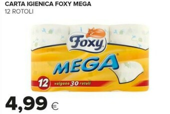 Foxy Carta Igienica Mega