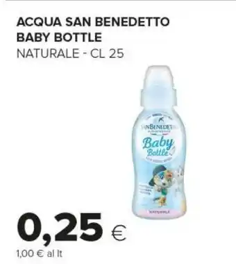Tigre San Benedetto Acqua Baby Bottile offerta