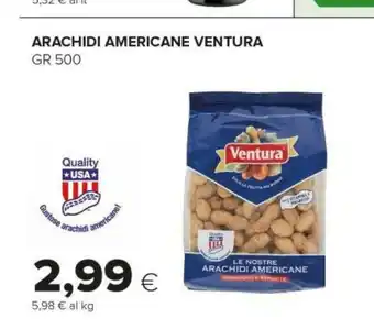 Tigre Ventura Arachidi Americane 500g offerta