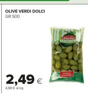 Tigre Cinquina Olive Verdi 500 Gr offerta