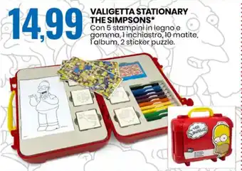The Simpsons Valigetta Stationary
