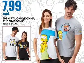 The Simpsons T-Shirt Uomo/Donna