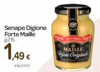 Carrefour Maille Senape Digione Forte 215g offerta