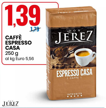 Don Jerez Caffè Espresso Casa 250 g