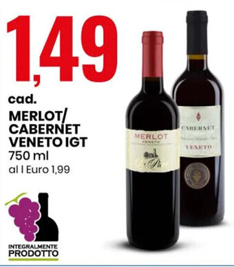Merlot/Cabernet Veneto IGT 750 ml