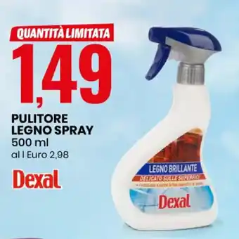 Dexal Pulitore Legno Spray 500 ml