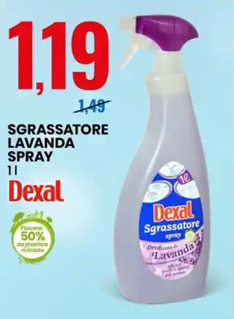 Dexal Sgrassatore Lavanda Spray 1 l