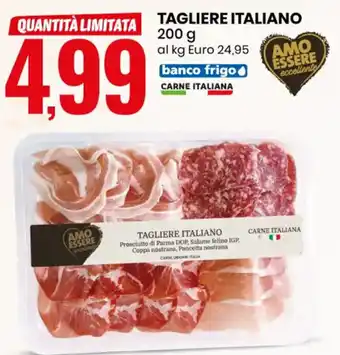 Eurospin Amo Essere Tagliere Italiano 200 g offerta