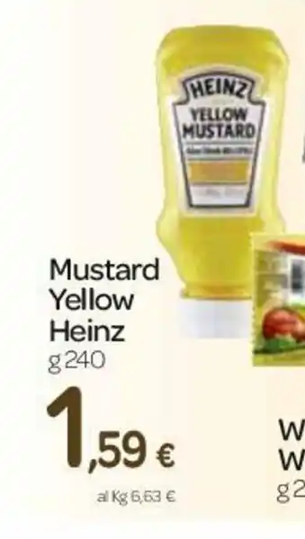 Carrefour Heinz Mustard Yellow 240g offerta