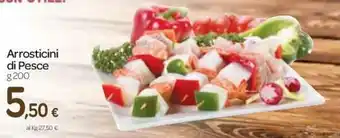 Carrefour Arrosticini di Pesce 200g offerta