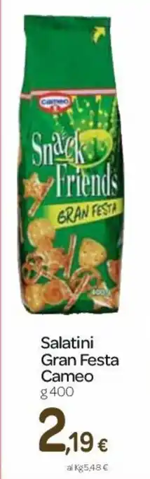 Carrefour Cameo Gran Festa Salatini 400g offerta