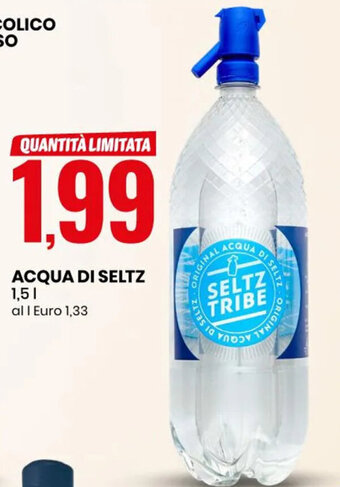 Eurospin Acqua di Seltz 1,5 l offerta