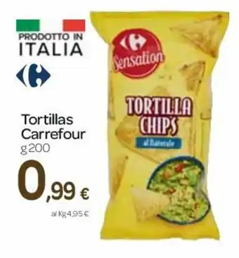 Carrefour Carrefour Tortillas 200g offerta