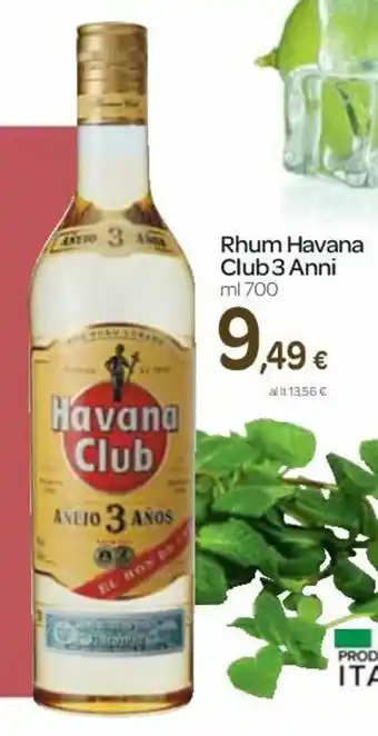 Carrefour Havana Rhum Club 3 Anni 700ml offerta