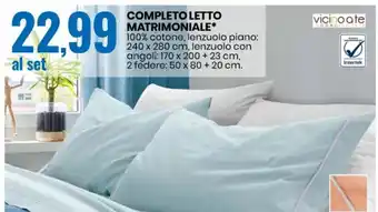 Completo Letto Matrimoniale